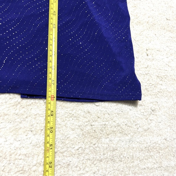 Vintage Jump 90s Celestial Maxi Dress Sz. M/L Sparkle Y2K Fairy Whimsical USA - Picture 5 of 6